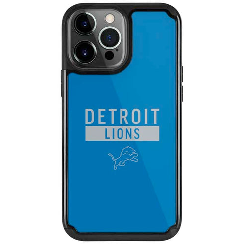 NFL Detroit Lions Blue Performance Series iPhone Cases