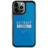NFL Detroit Lions Blue Performance Series iPhone Cases