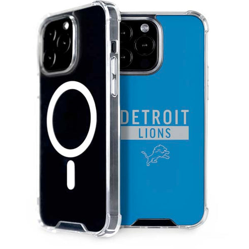 NFL Detroit Lions Blue Performance Series iPhone Cases