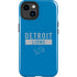 NFL Detroit Lions Blue Performance Series iPhone 15 Impact Case