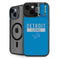 NFL Detroit Lions Blue Performance Series iPhone 15 Kickstand Case