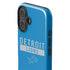 NFL Detroit Lions Blue Performance Series iPhone 16 Impact Case