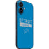 NFL Detroit Lions Blue Performance Series iPhone 16 Plus Skin