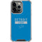 NFL Detroit Lions Blue Performance Series iPhone 16 Pro Clear Case