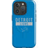NFL Detroit Lions Blue Performance Series iPhone 16 Pro Magsafe Impact Case
