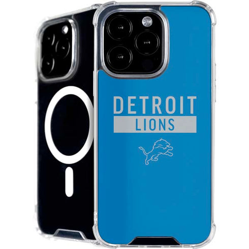 NFL Detroit Lions Blue Performance Series iPhone 16 Pro Max MagSafe Case