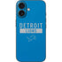 NFL Detroit Lions Blue Performance Series iPhone 16 Skin