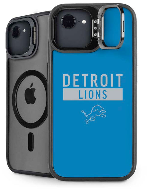 NFL Detroit Lions Blue Performance Series iPhone 16e Kickstand Case