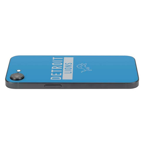 NFL Detroit Lions Blue Performance Series iPhone 16e Skin