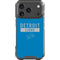 NFL Detroit Lions Blue Performance Series iPhone 18 Pro Clear Case