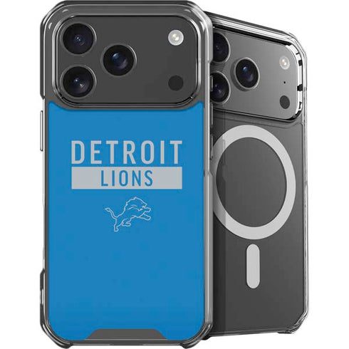 NFL Detroit Lions Blue Performance Series iPhone 18 Pro MagSafe Case