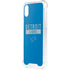 NFL Detroit Lions Blue Performance Series iPhone XS Clear Case