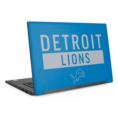 NFL Detroit Lions Blue Performance Series Dell Latitude Skin