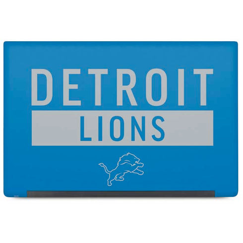 NFL Detroit Lions Blue Performance Series Dell Latitude Skin