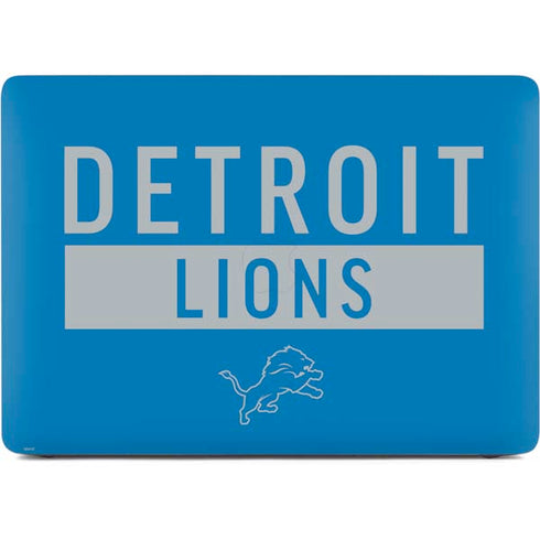 NFL Detroit Lions Blue Performance Series Apple MacBook Air Skin