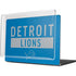 NFL Detroit Lions Blue Performance Series MacBook Pro 14in (2021-24) Case plus Skin