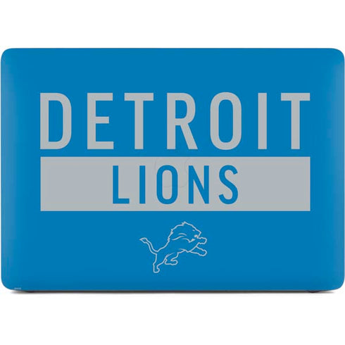 NFL Detroit Lions Blue Performance Series Apple MacBook Pro 16-inch Skin