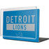 NFL Detroit Lions Blue Performance Series MacBook Cases