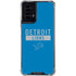 NFL Detroit Lions Blue Performance Series Moto G Power 5G (2024) Clear Case