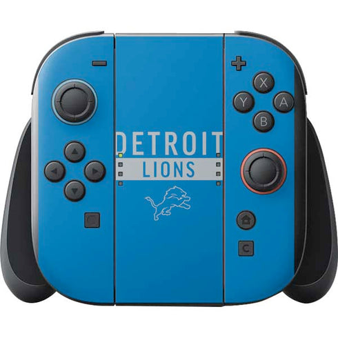 NFL Detroit Lions Blue Performance Series Nintendo Switch 2 (2025) with Joy-Con Skin
