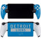 NFL Detroit Lions Blue Performance Series PlayStation Portal Remote Player Skin