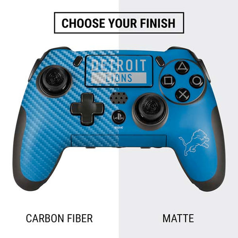NFL Detroit Lions Blue Performance Series PlayStation Scuf Vantage 2 Controller Skin