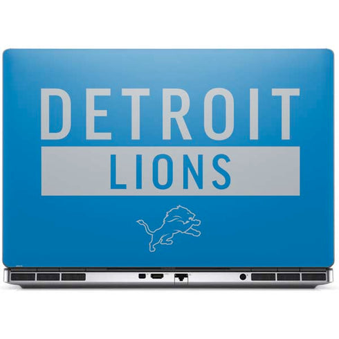 NFL Detroit Lions Blue Performance Series Dell Precision Skin