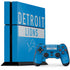 NFL Detroit Lions Blue Performance Series PS4 Console and Controller Bundle Skin