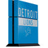 NFL Detroit Lions Blue Performance Series PlayStation PS4 Skins