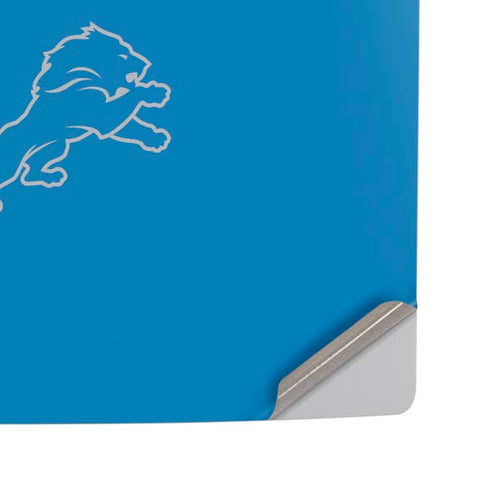 NFL Detroit Lions Blue Performance Series PS5 Pro Disk Console Skin