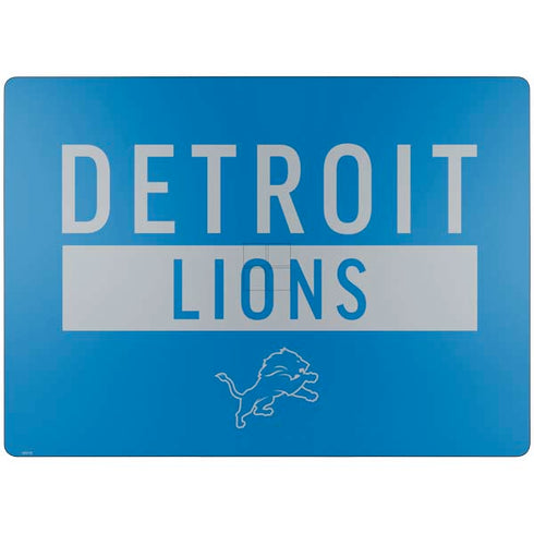 NFL Detroit Lions Blue Performance Series Surface Laptop 7 13.8in Skin