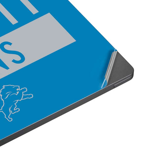NFL Detroit Lions Blue Performance Series Surface Laptop 7 13.8in Skin