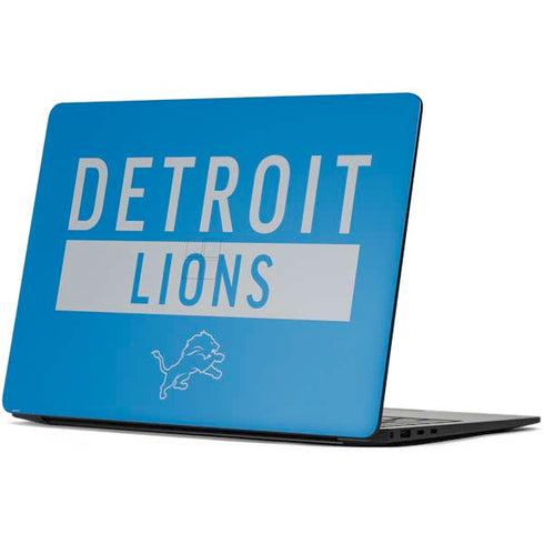 NFL Detroit Lions Blue Performance Series Surface Laptop 7 15in Skin