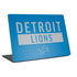 NFL Detroit Lions Blue Performance Series Laptop Skins