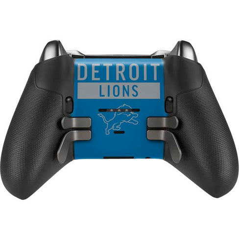 NFL Detroit Lions Blue Performance Series Xbox Elite Wireless Controller Series 2 Skin