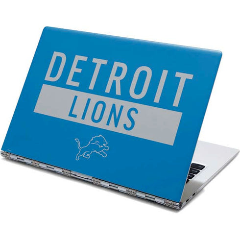 NFL Detroit Lions Blue Performance Series Yoga 910 2-in-1 14in Touch-Screen Skin