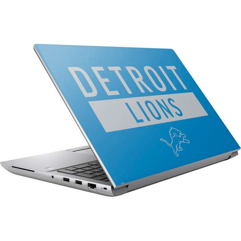NFL Detroit Lions Blue Performance Series HP ZBook Fury 16 G10 Skin