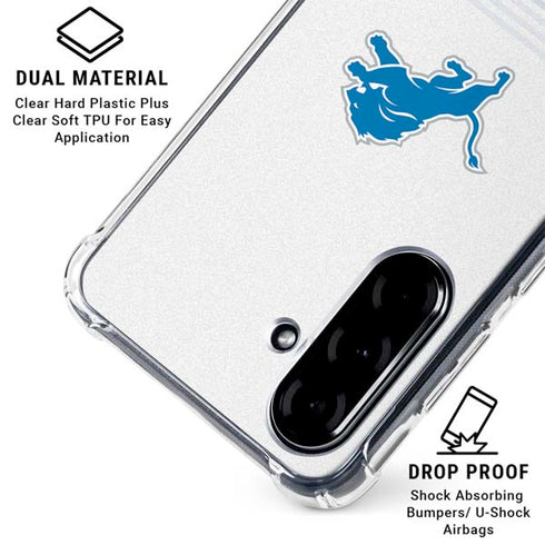NFL Detroit Lions Breakaway Galaxy A36 5G Clear Case