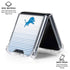 NFL Detroit Lions Breakaway Galaxy Z Flip6 Clear Case