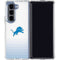 NFL Detroit Lions Breakaway Galaxy Z Fold5 5G Clear Case