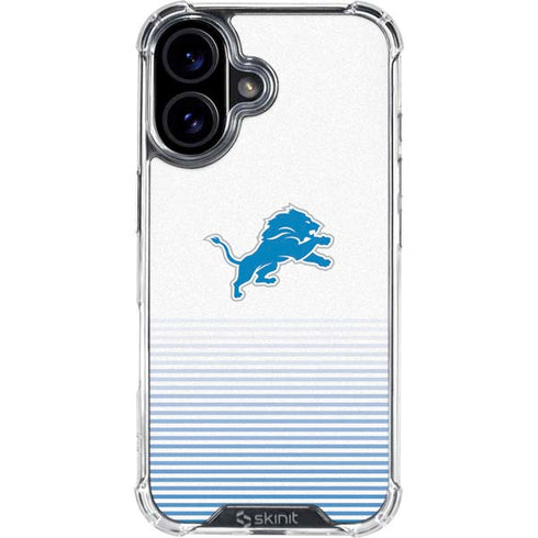 NFL Detroit Lions Breakaway iPhone 16 Plus Clear Case