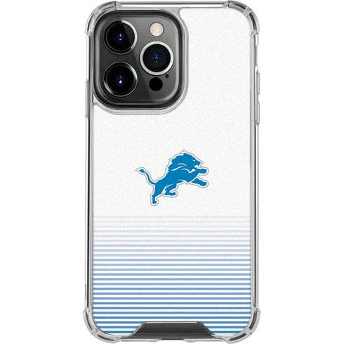 NFL Detroit Lions Breakaway iPhone 16 Pro Clear Case