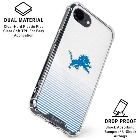 NFL Detroit Lions Breakaway iPhone 16e Clear Case