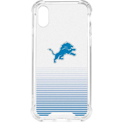 NFL Detroit Lions Breakaway iPhone XS Clear Case