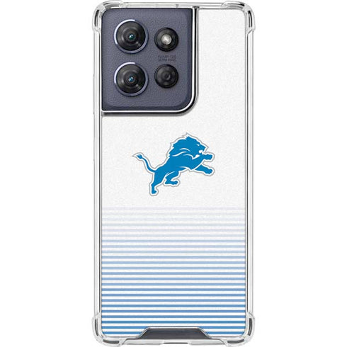 NFL Detroit Lions Breakaway Moto G Play 5G (2025) Clear Case