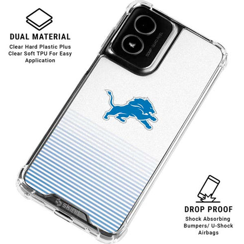 NFL Detroit Lions Breakaway Moto G Power 5G (2024) Clear Case