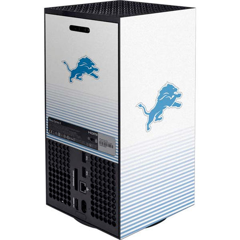 NFL Detroit Lions Breakaway XBox Series X Digital Edition Console Skin