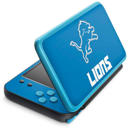 NFL Detroit Lions Distressed Nintendo Skins