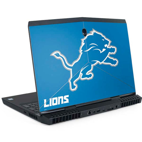NFL Detroit Lions Distressed Dell Alienware Skin