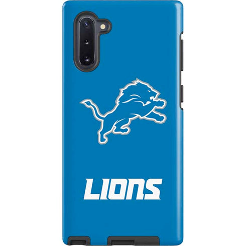NFL Detroit Lions Distressed Galaxy Cases